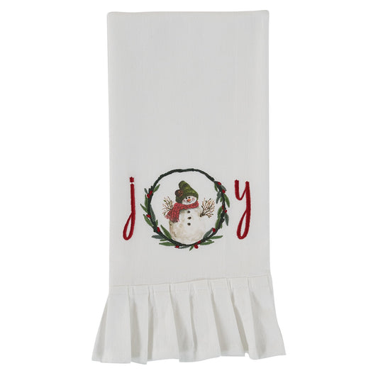 Park Designs Farmhouse Joy Printed Embroidered Flour Sack Dishtowel - Set of 2