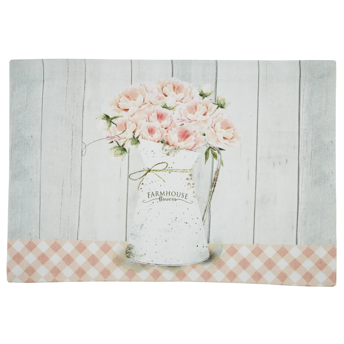 Park Designs Farmhouse Peonies Placemat - Set of 12