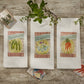 Park Designs Farmhouse Seed Co. Peas Dishtowel - Set of 6