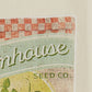 Park Designs Farmhouse Seed Co. Peas Dishtowel - Set of 6