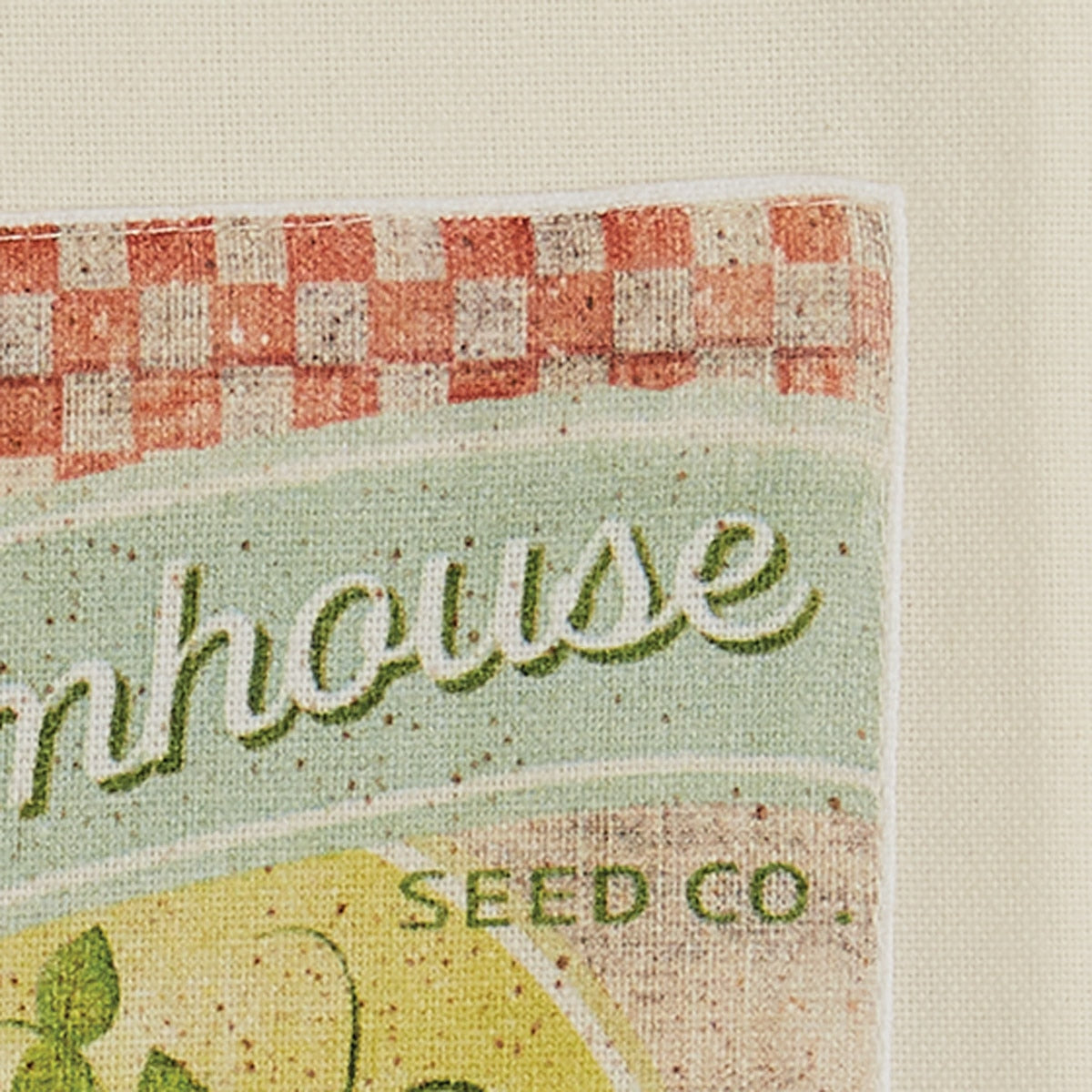 Park Designs Farmhouse Seed Co. Peas Dishtowel - Set of 6