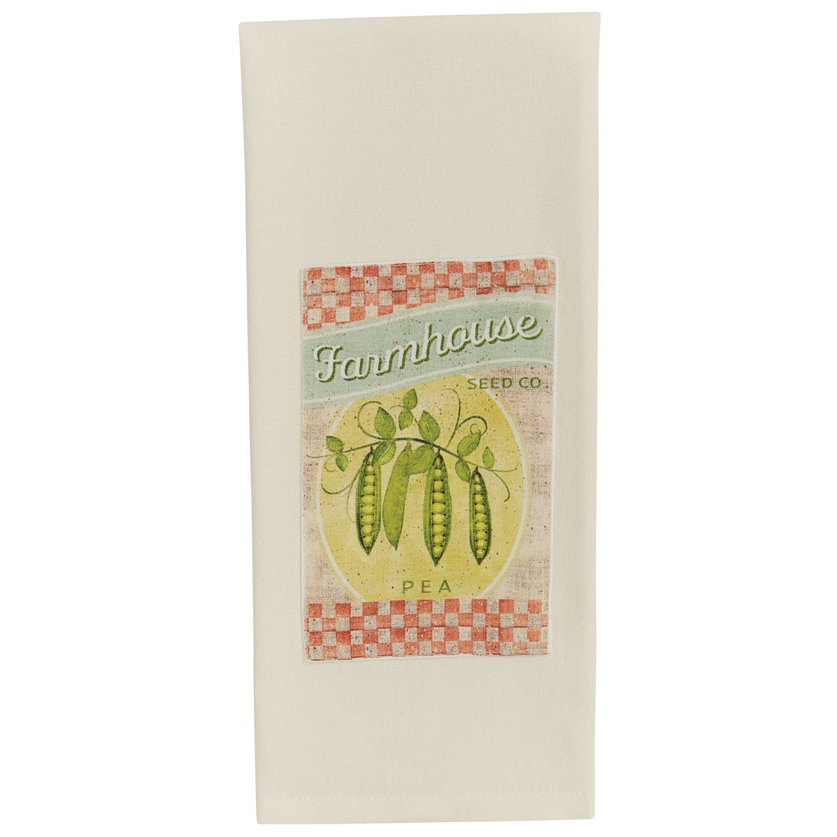Park Designs Farmhouse Seed Co. Peas Dishtowel - Set of 6