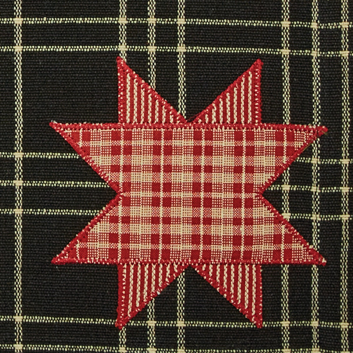 Park Designs Farmhouse Star Applique Placemat - Set of 12