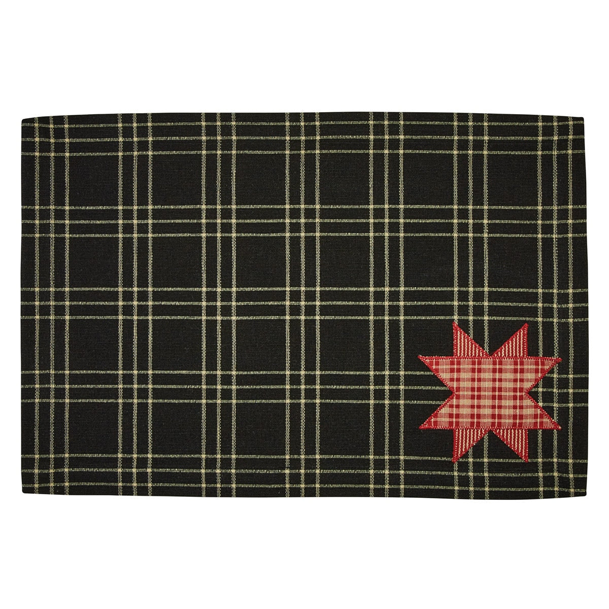 Park Designs Farmhouse Star Applique Placemat - Set of 12