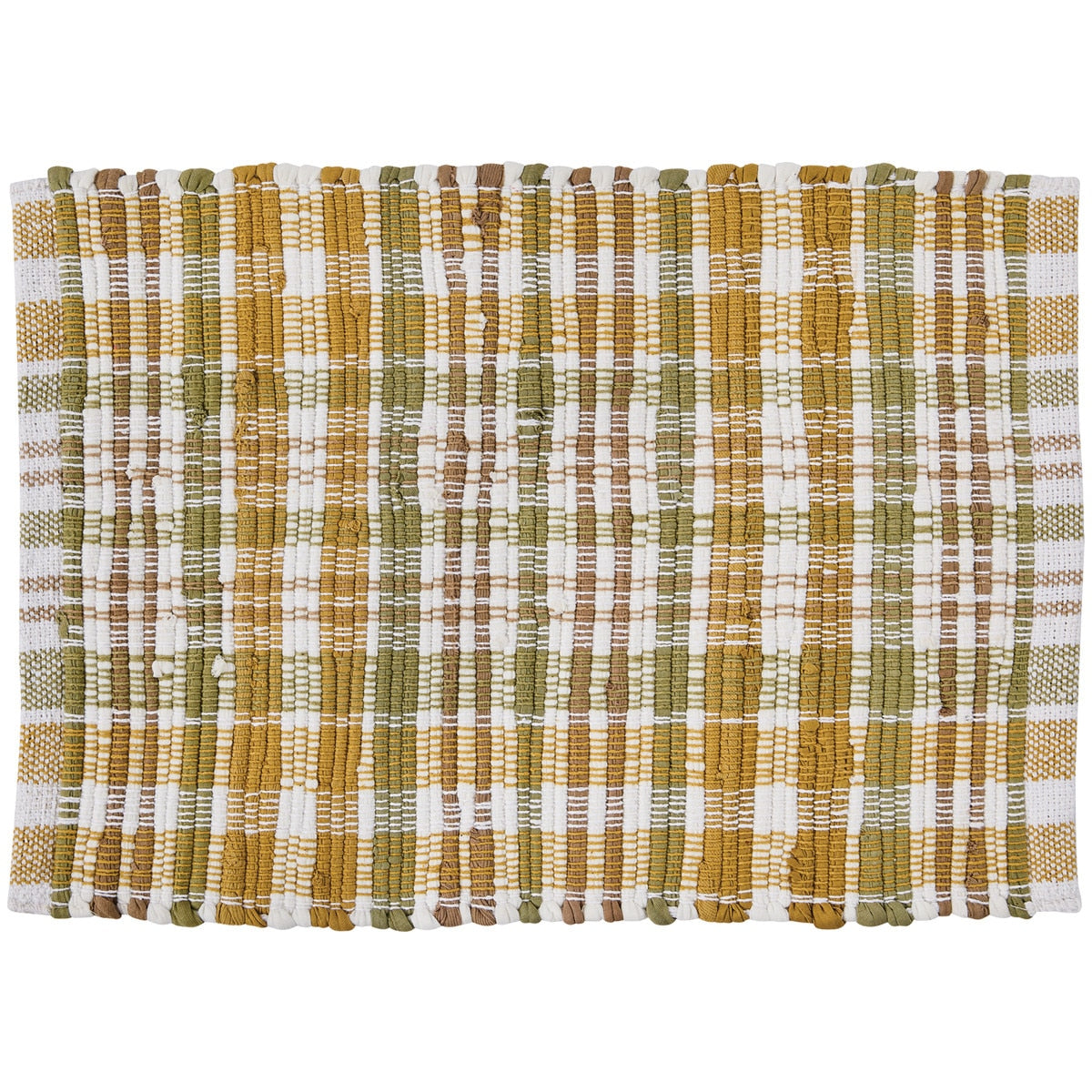 Park Designs Farmstead Plaid Chindi Placemat - Set of 12