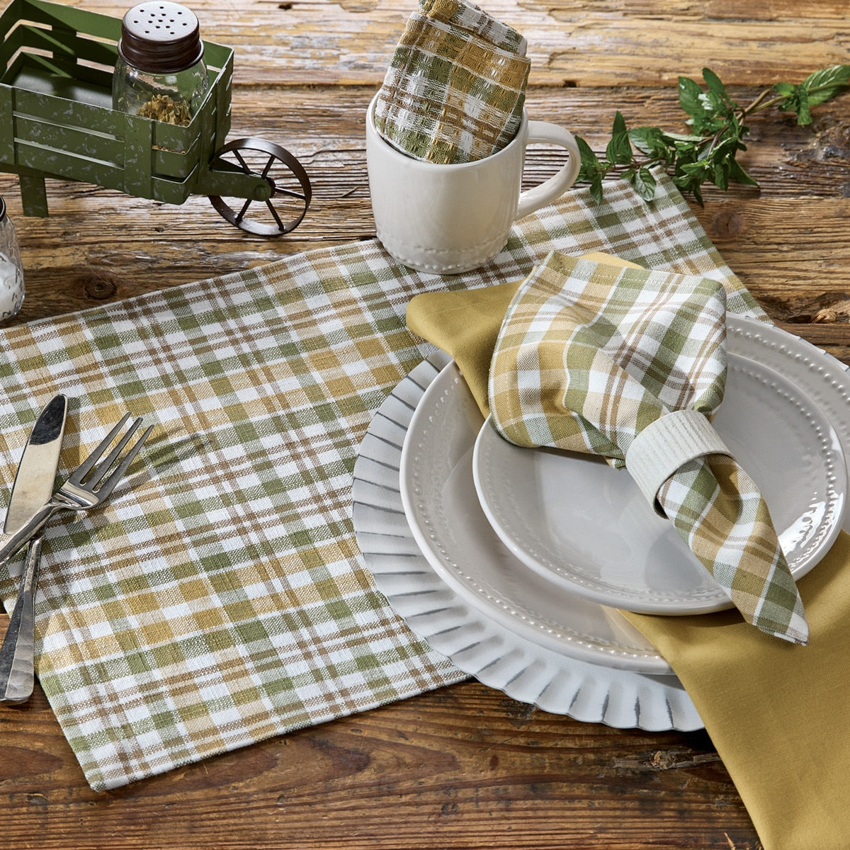 Park Designs Farmstead Plaid Placemat - Set of 12