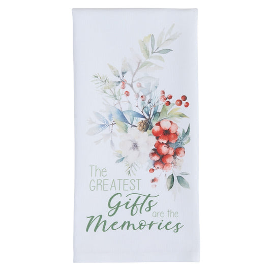 Park Designs First Snow Decorative Dishtowel - Set of 6