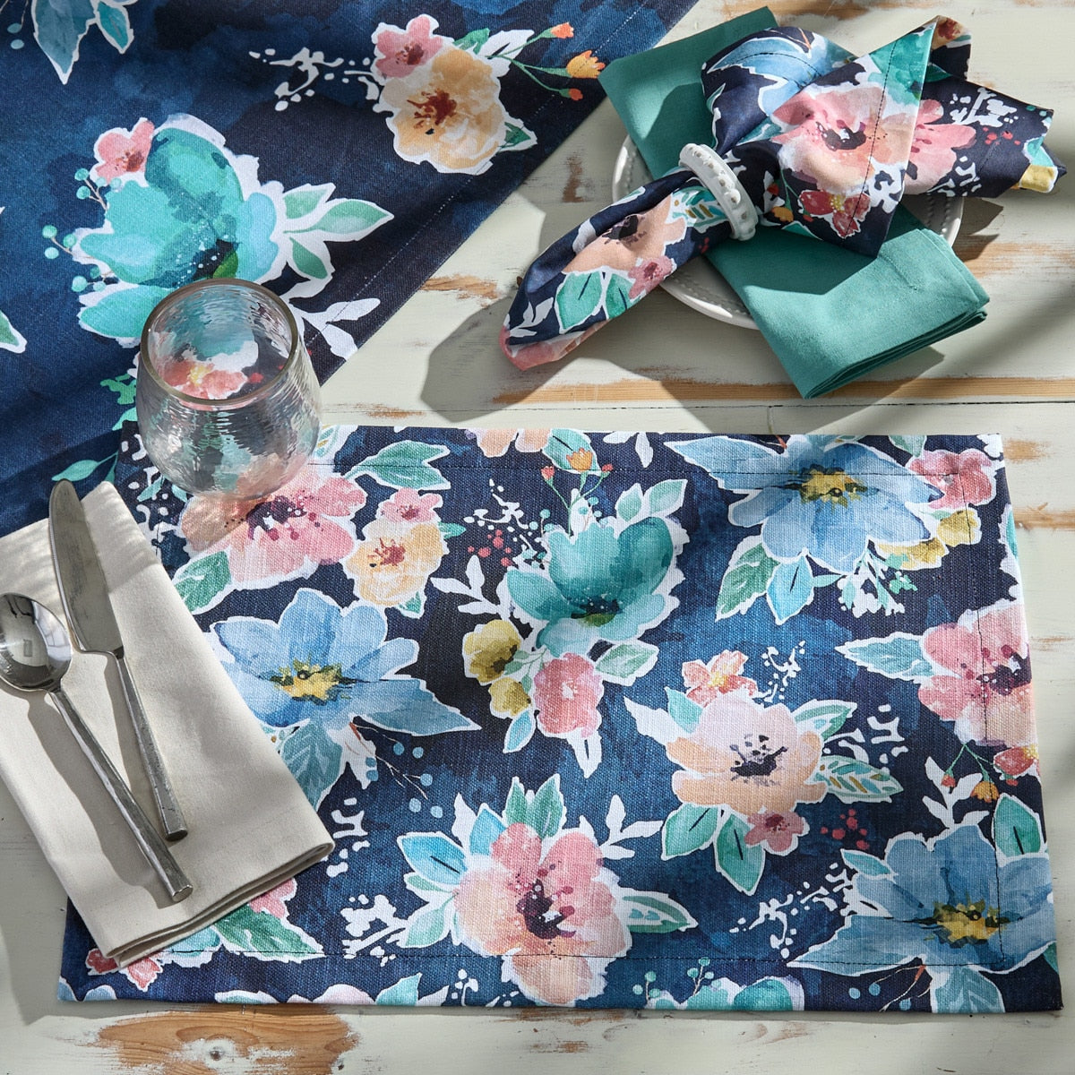 Park Designs Fleur Napkin - Set of 12