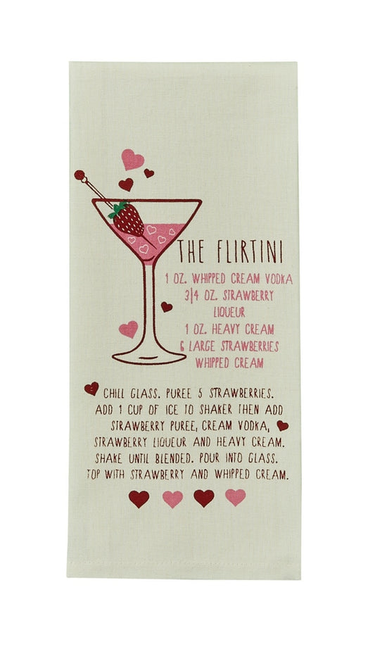 Park Designs Flirtini Printed Dishtowel - Set of 2