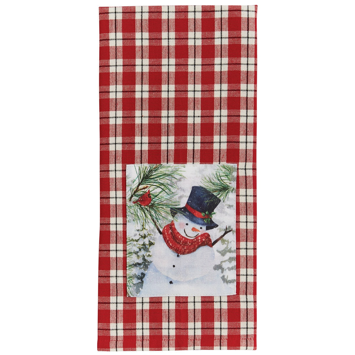 Park Designs Flurry Snowman Decorative Dishtowel - Set of 2