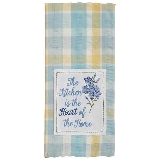 Park Designs Forget Me Not Decorative Dishtowel - Set of 2