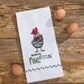 Park Designs Fowl Attitude Embroidered Dishtowel - Set of 6