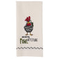Park Designs Fowl Attitude Embroidered Dishtowel - Set of 6