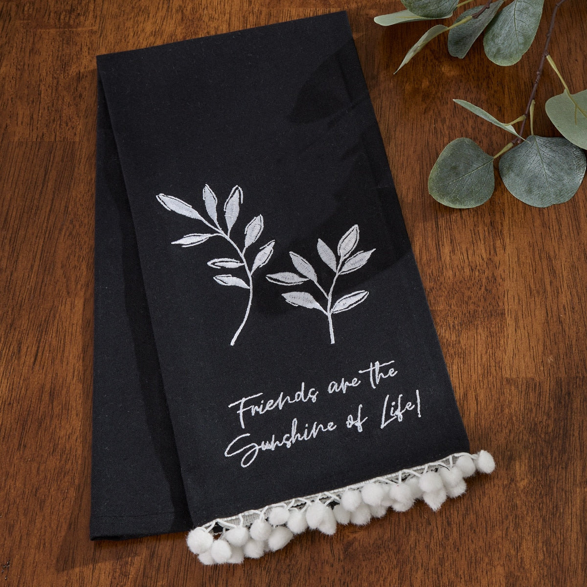 Park Designs Friends Are Sunshine Decorative Dishtowel - Set of 6