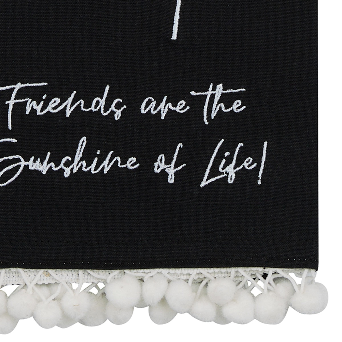 Park Designs Friends Are Sunshine Decorative Dishtowel - Set of 6