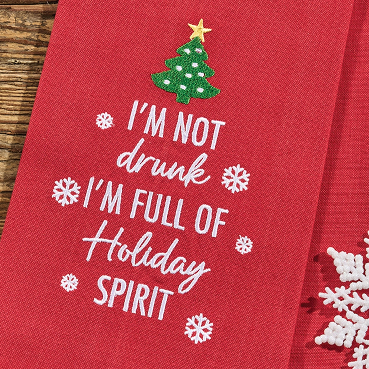 Park Designs Full Of Holiday Spirit Decorative Dishtowel - Set of 6