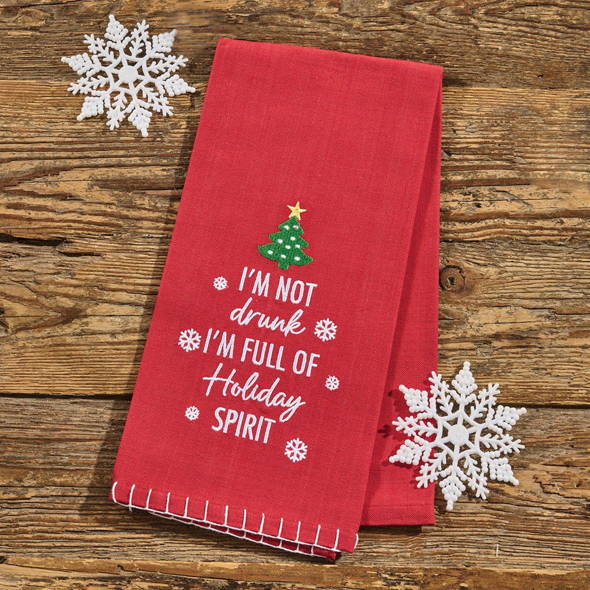 Park Designs Full Of Holiday Spirit Decorative Dishtowel - Set of 6