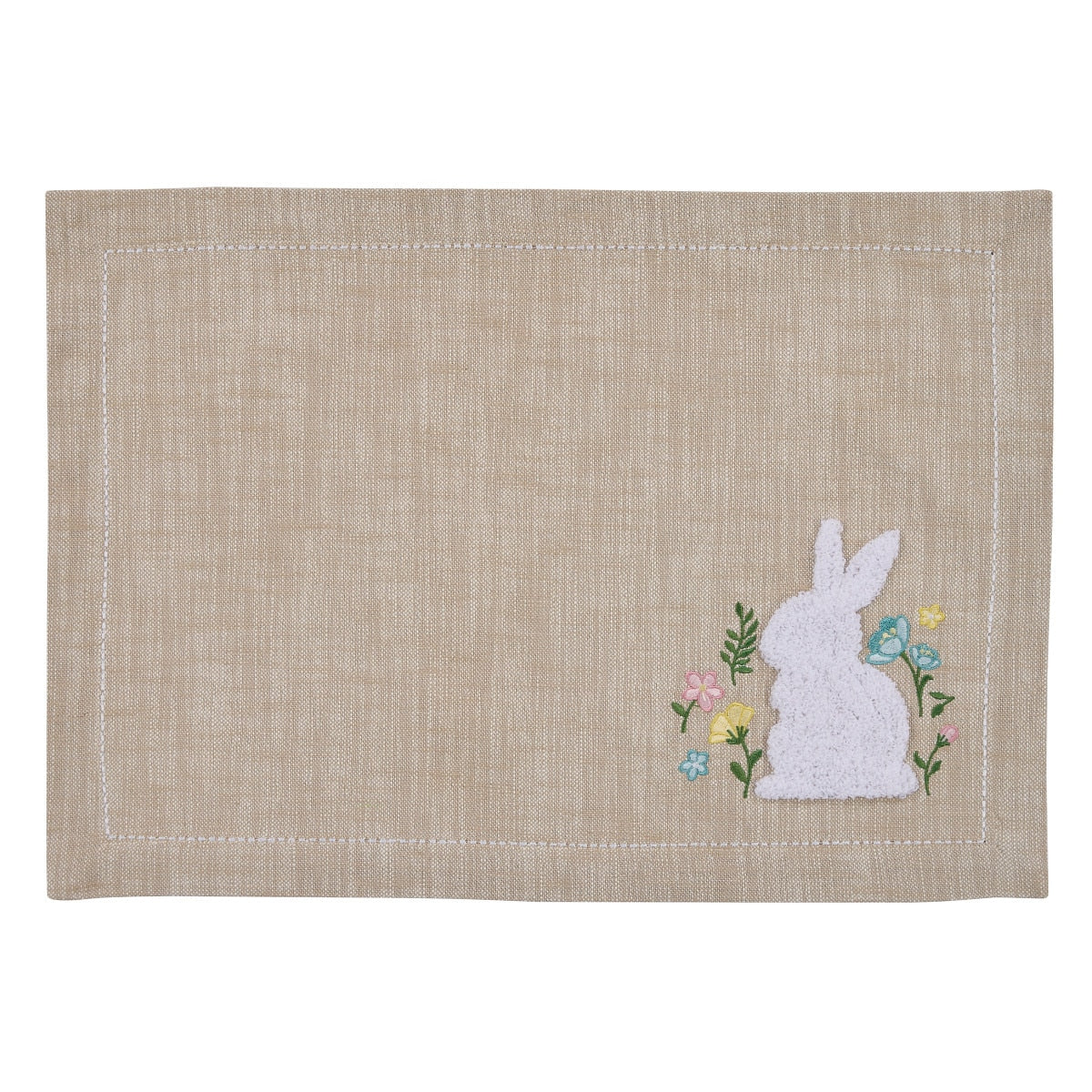 Park Designs Fuzzy Bunny Placemat - Set of 12