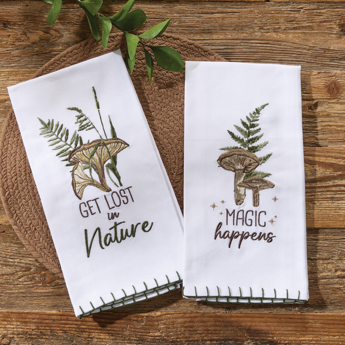 Park Designs Get Lost In Nature Decorative Dishtowel - Set of 6