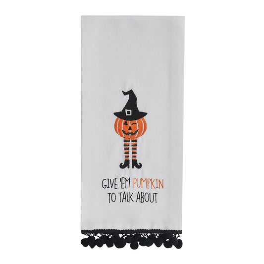 Park Designs Give Em Pumpkin Decorative Dishtowel - Set of 2