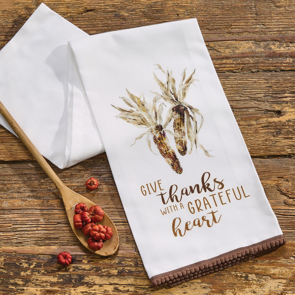 Park Designs Give Thanks Dishtowel - Set of 6