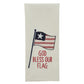 Park Designs God Bless Our Flag Applique Dishtowel - Set of 2