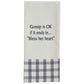 Park Designs Gossip Is Ok Embroidered Dishtowel - Set of 2