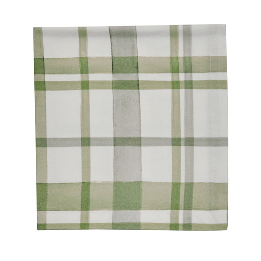 Park Designs Greenlee Printed Plaid Napkin - Set of 12