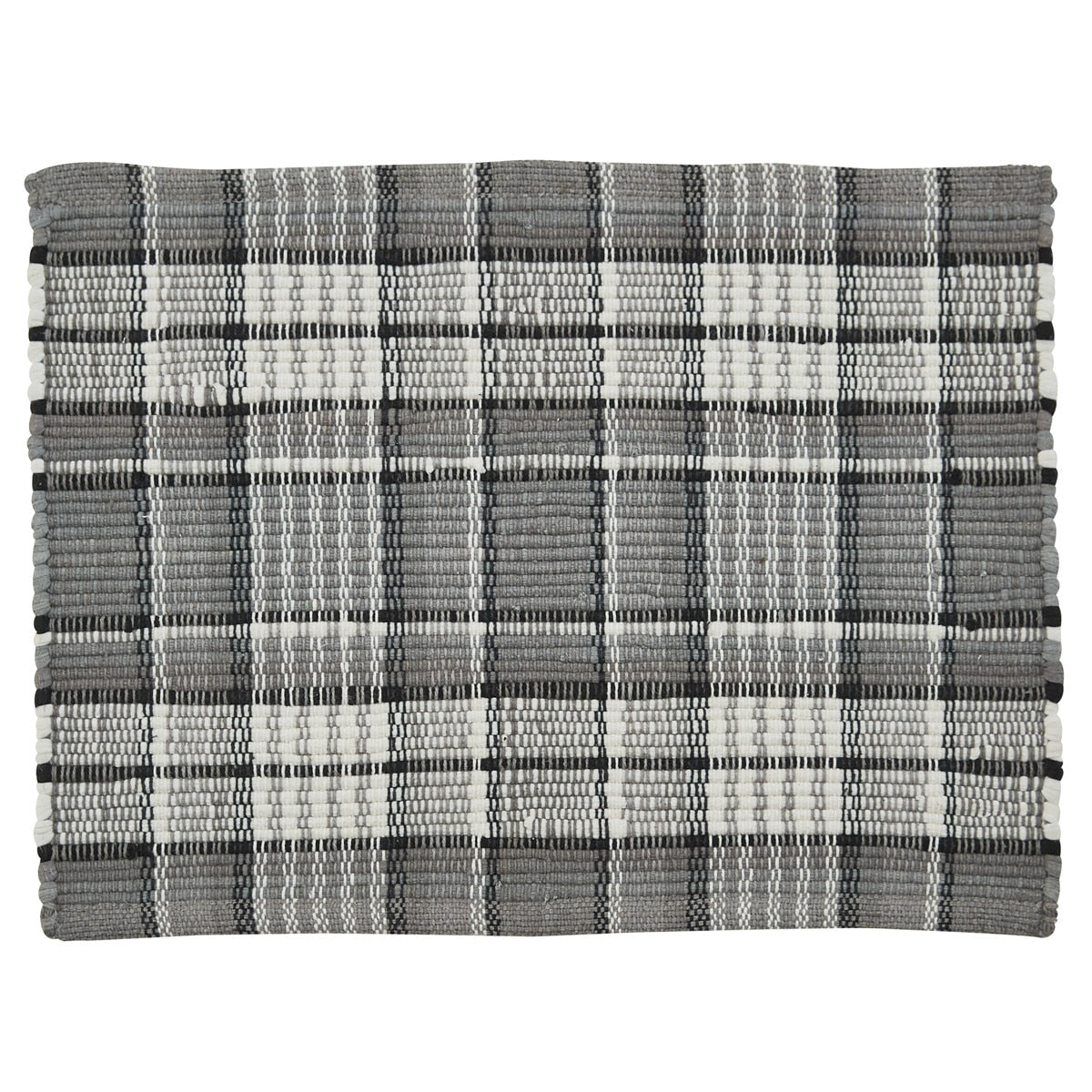 Park Designs Grey Area Chindi Placemat - Set of 12