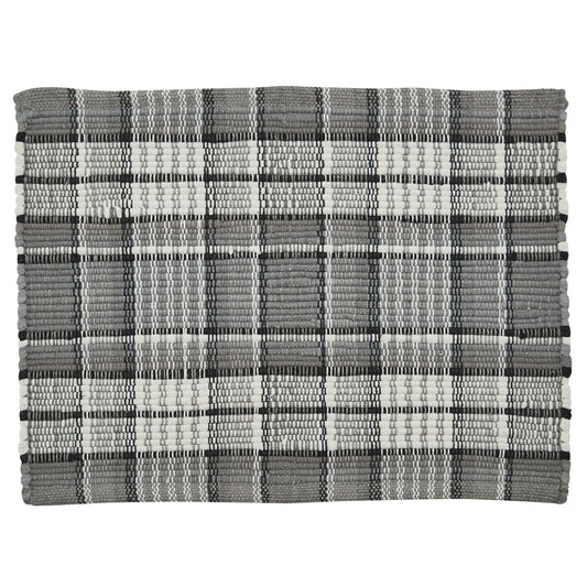 Park Designs Grey Area Chindi Placemat - Set of 12