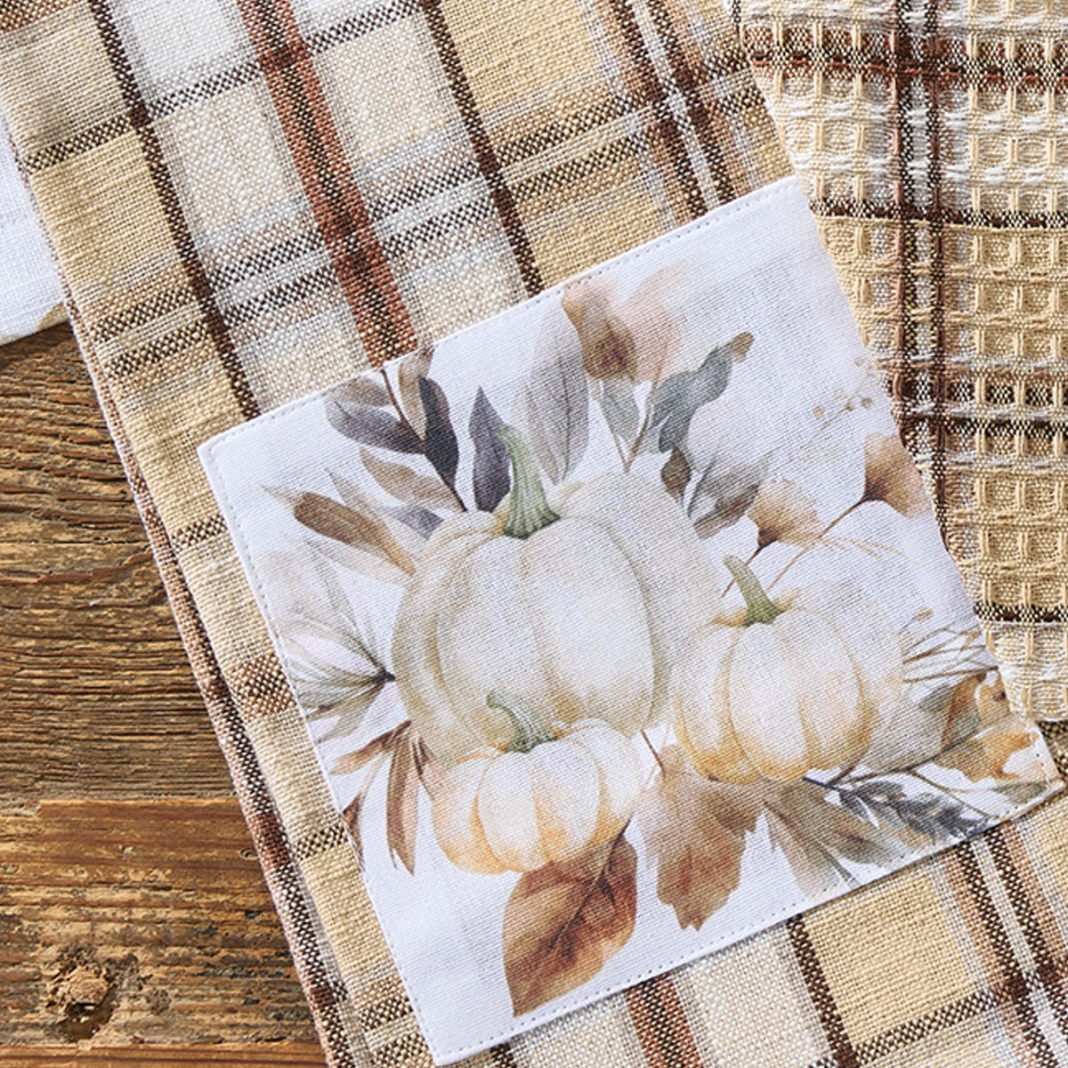Park Designs Hadley Plaid Decorative Dishtowel - Set of 6