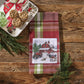 Park Designs Happy Holidays Plaid Decorative Dishtowel - Set of 6