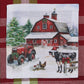 Park Designs Happy Holidays Plaid Decorative Dishtowel - Set of 6