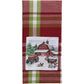 Park Designs Happy Holidays Plaid Decorative Dishtowel - Set of 6