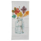 Park Designs Harvest Home Mason Jar Leaves Dishtowel - Set of 2