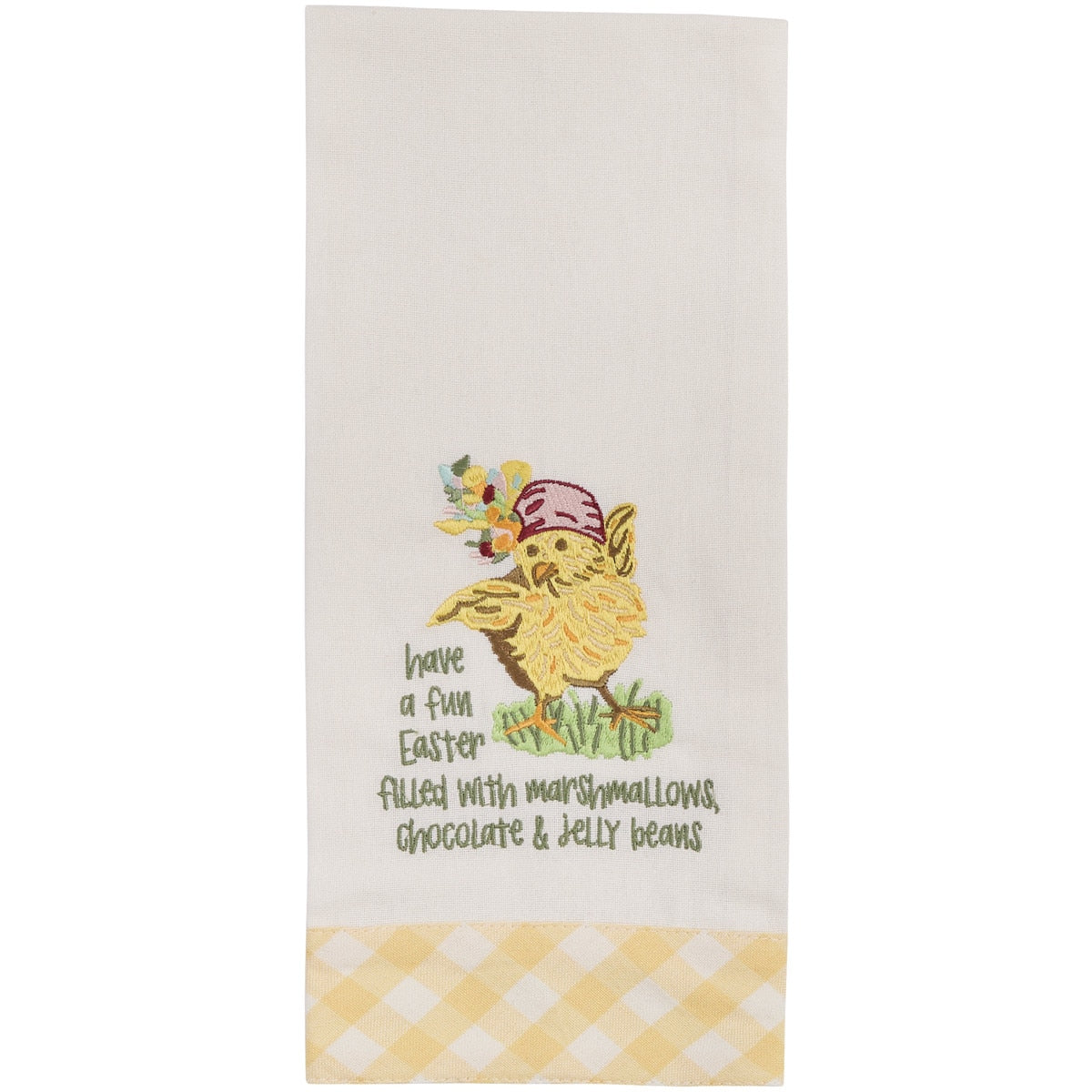 Park Designs Have A Fun Easter Embroidered Dishtowel - Set of 6