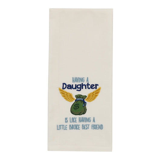 Park Designs Having A Daughter Dishtowel - Set of 6