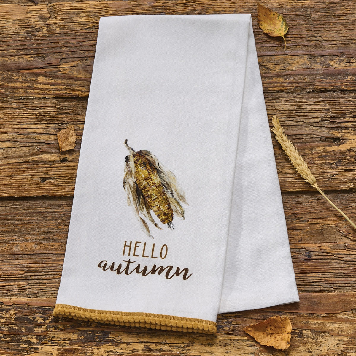 Park Designs Hello Autumn Dishtowel - Set of 6