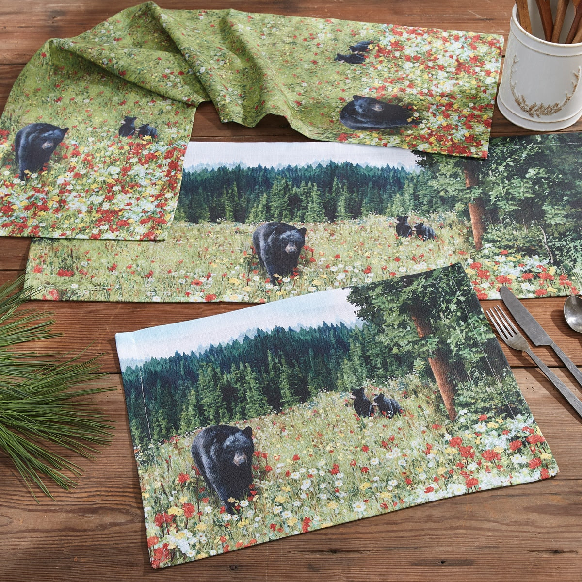 Park Designs Hello Bear Placemat - Set of 4