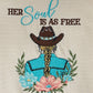 Park Designs Her Soul Is Free Embroidred Dishtowel - Set of 6