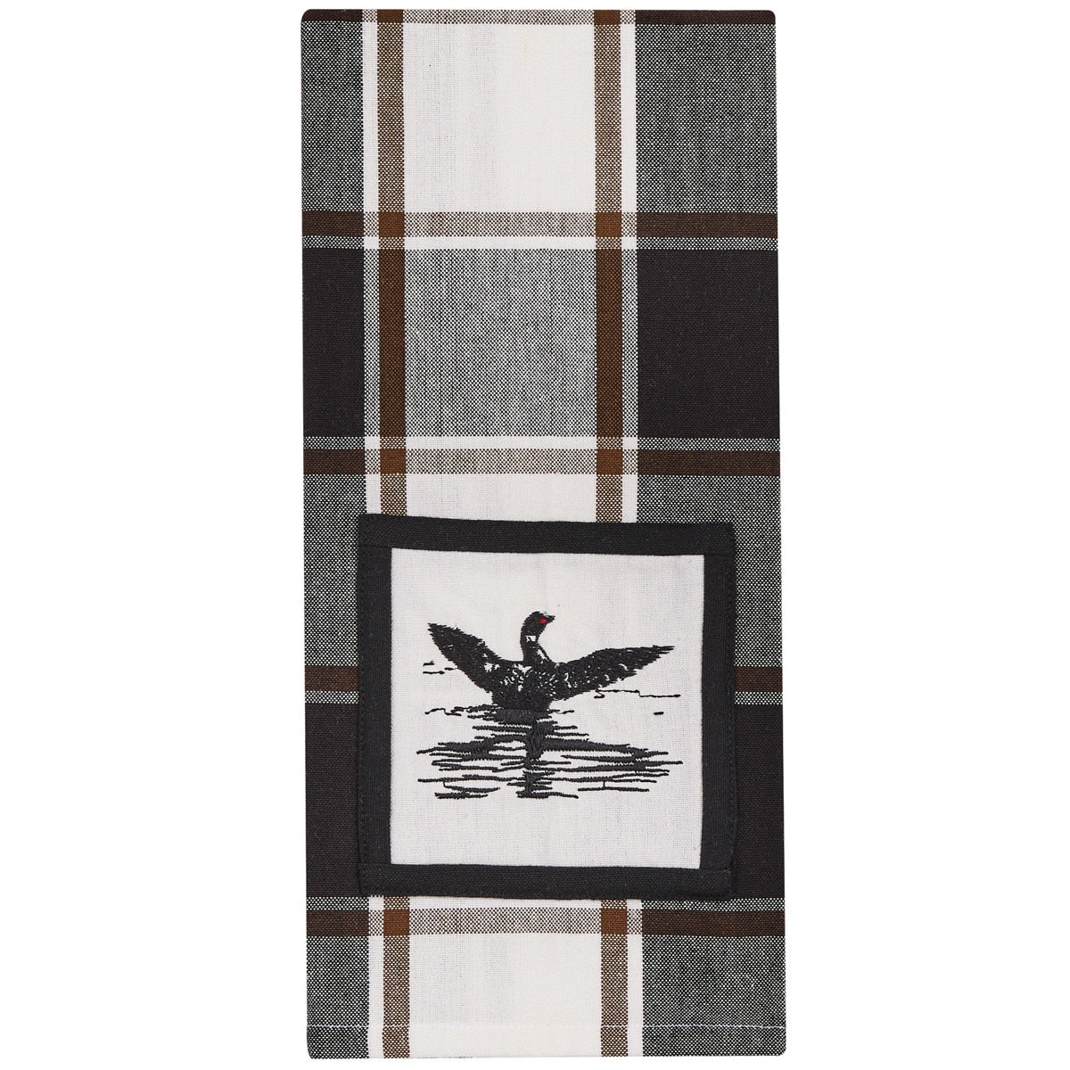 Park Designs Hixon Loon Dishtowel - Set of 6