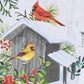 Park Designs Holiday Cardinal Love Placemat - Set of 12