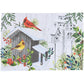 Park Designs Holiday Cardinal Love Placemat - Set of 12