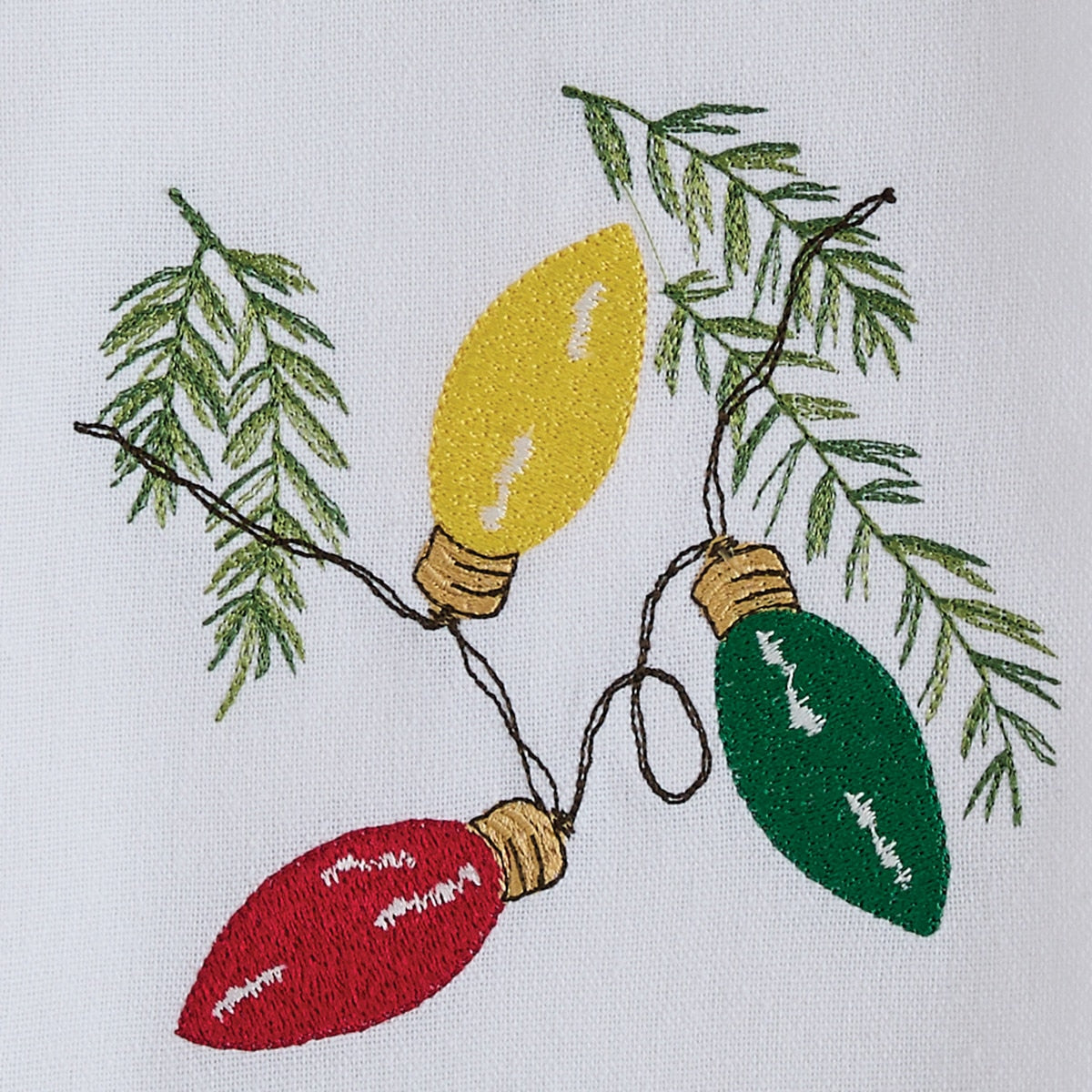 Park Designs Holiday Lights Decorative Dishtowel - Set of 6