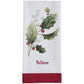 Park Designs Holly And Berries Believe Dishtowel - Set of 6