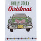Park Designs Holly Jolly Christmas Car Embroidered Dishtowel - Set of 6