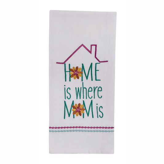 Park Designs Home Is Where Mom Is Decorative Dishtowel - Set of 6