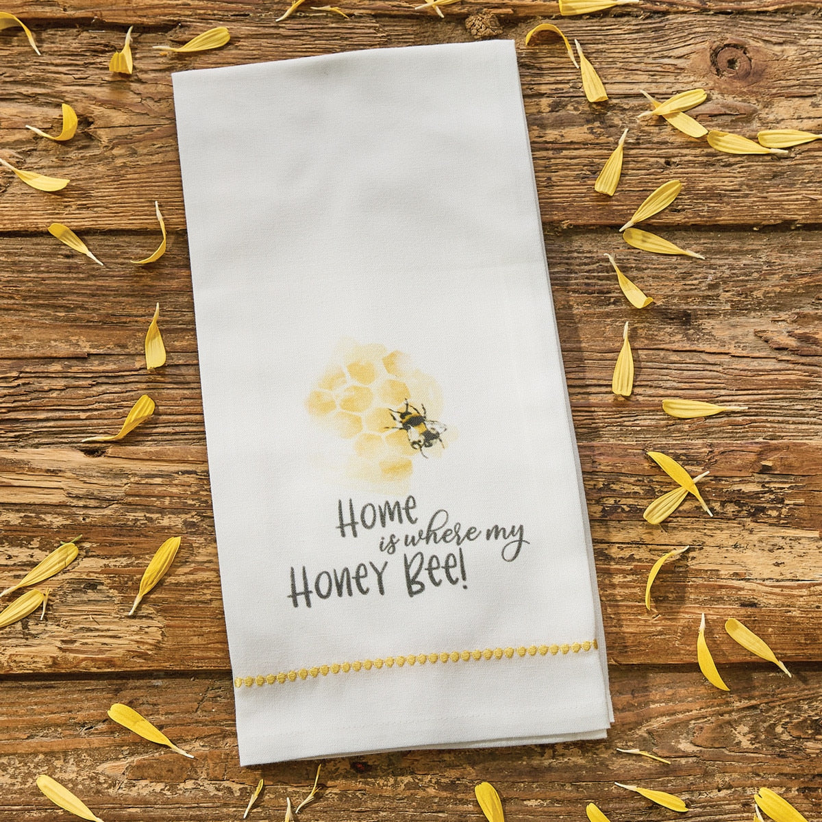 Park Designs Honey Bee Decorative Dishtowel - Set of 6