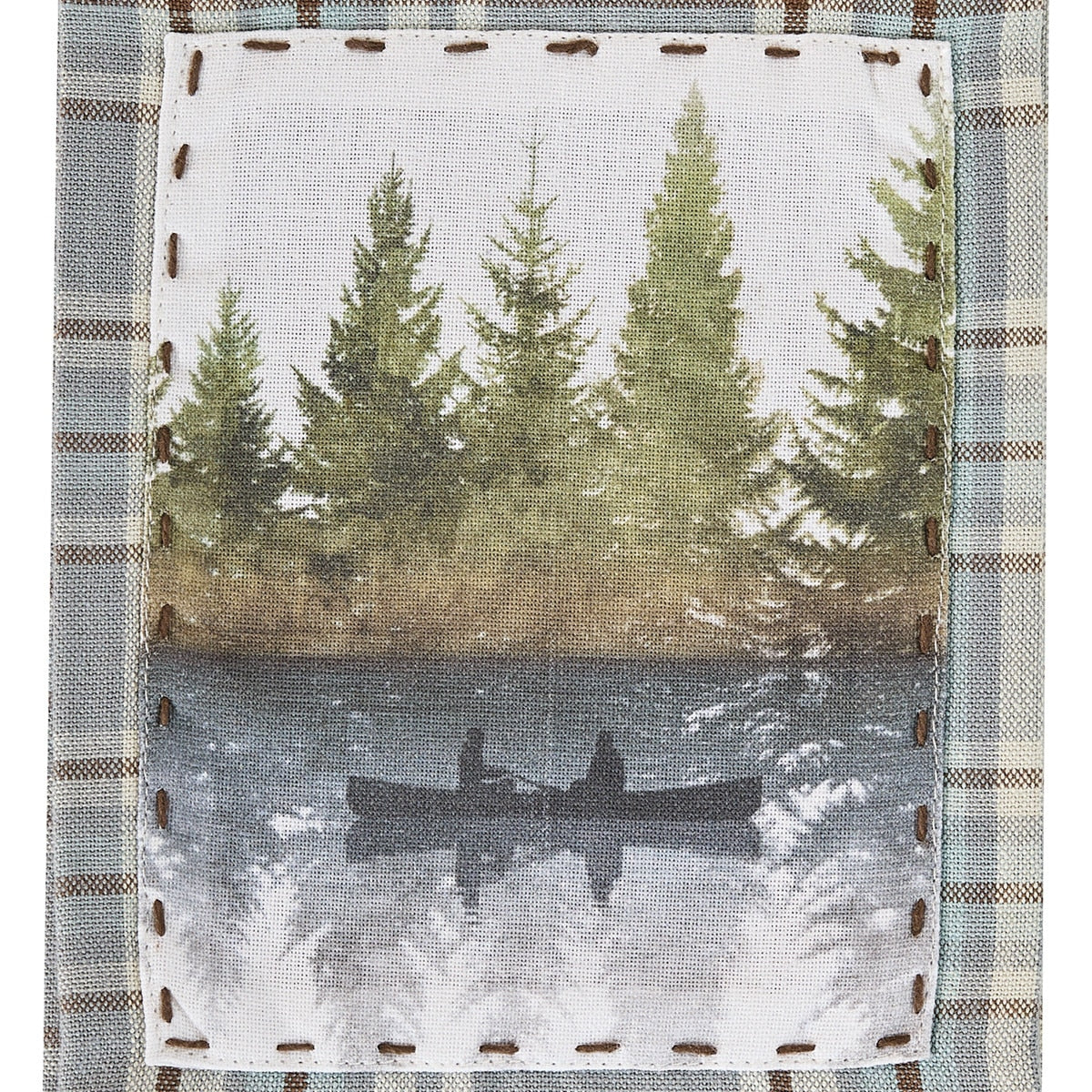 Park Designs Horizon Plaid Decorative Dishtowel - Set of 6