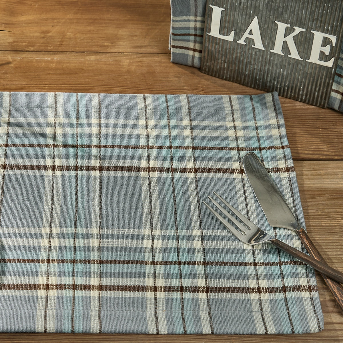 Park Designs Horizon Plaid Placemat - Set of 12